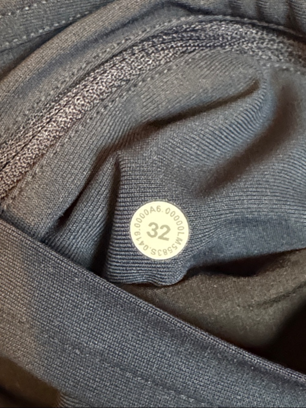 Men’s Lululemon ABC pants in 32W 33L True Navy color. Classic fit. - Picture 3 of 5